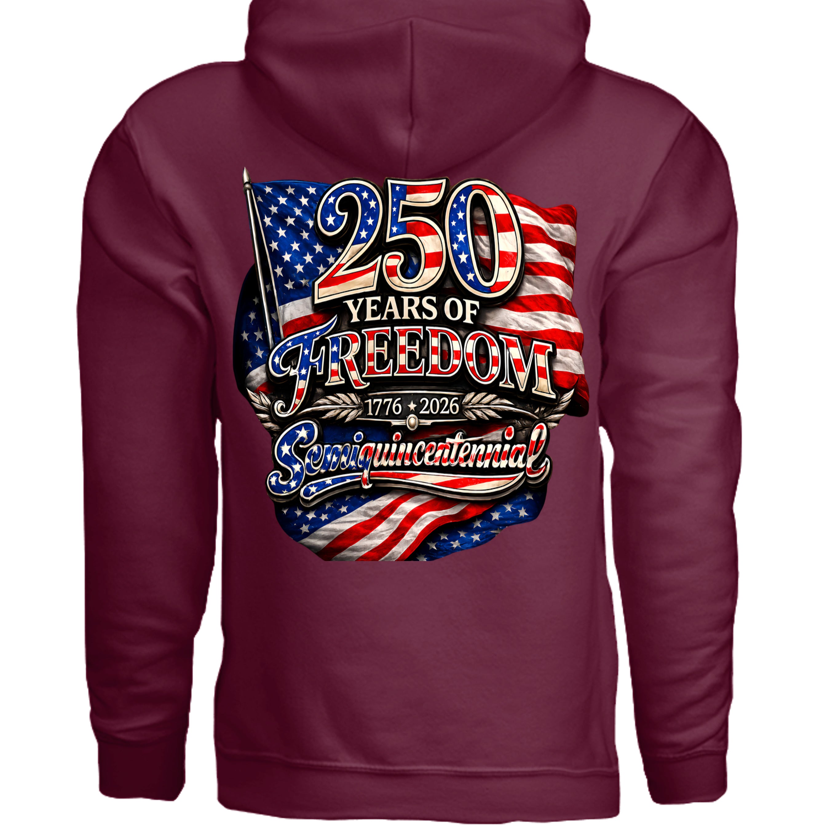 MAROON - G185 - BACK