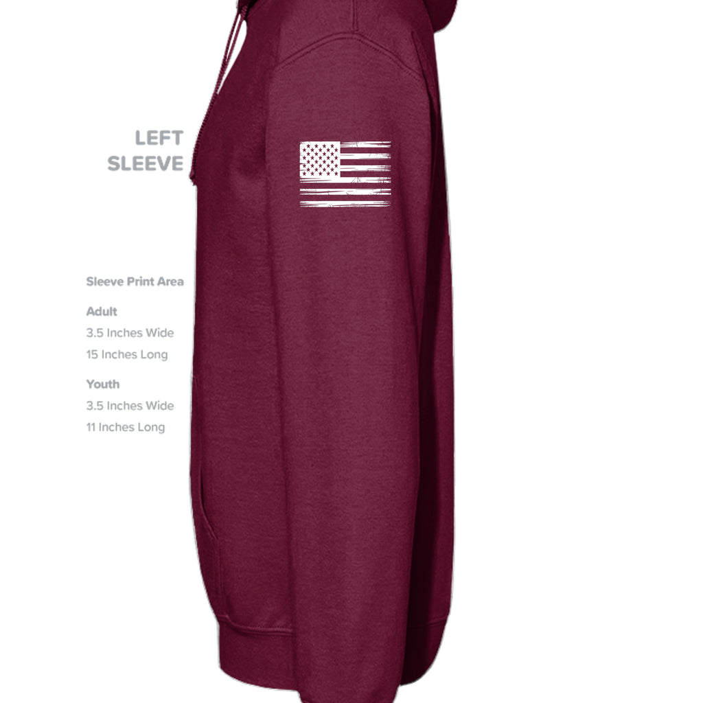 MAROON - G185 - SLEEVE_LEFT
