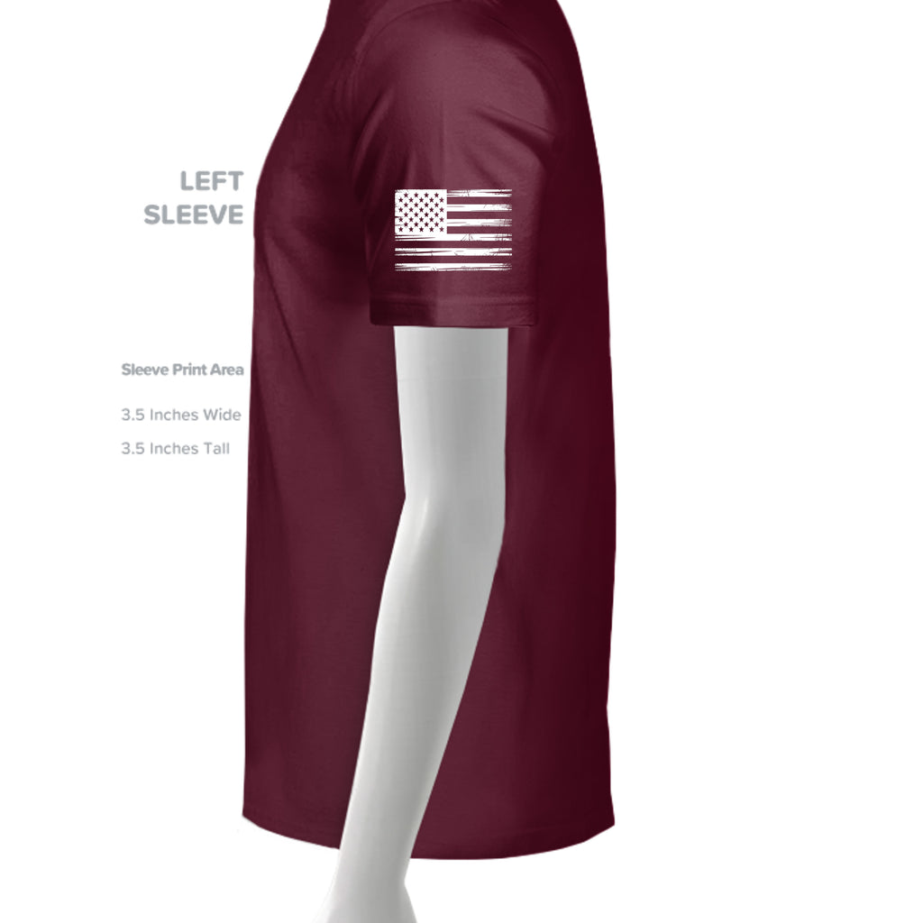 MAROON - G500 - SLEEVE_LEFT