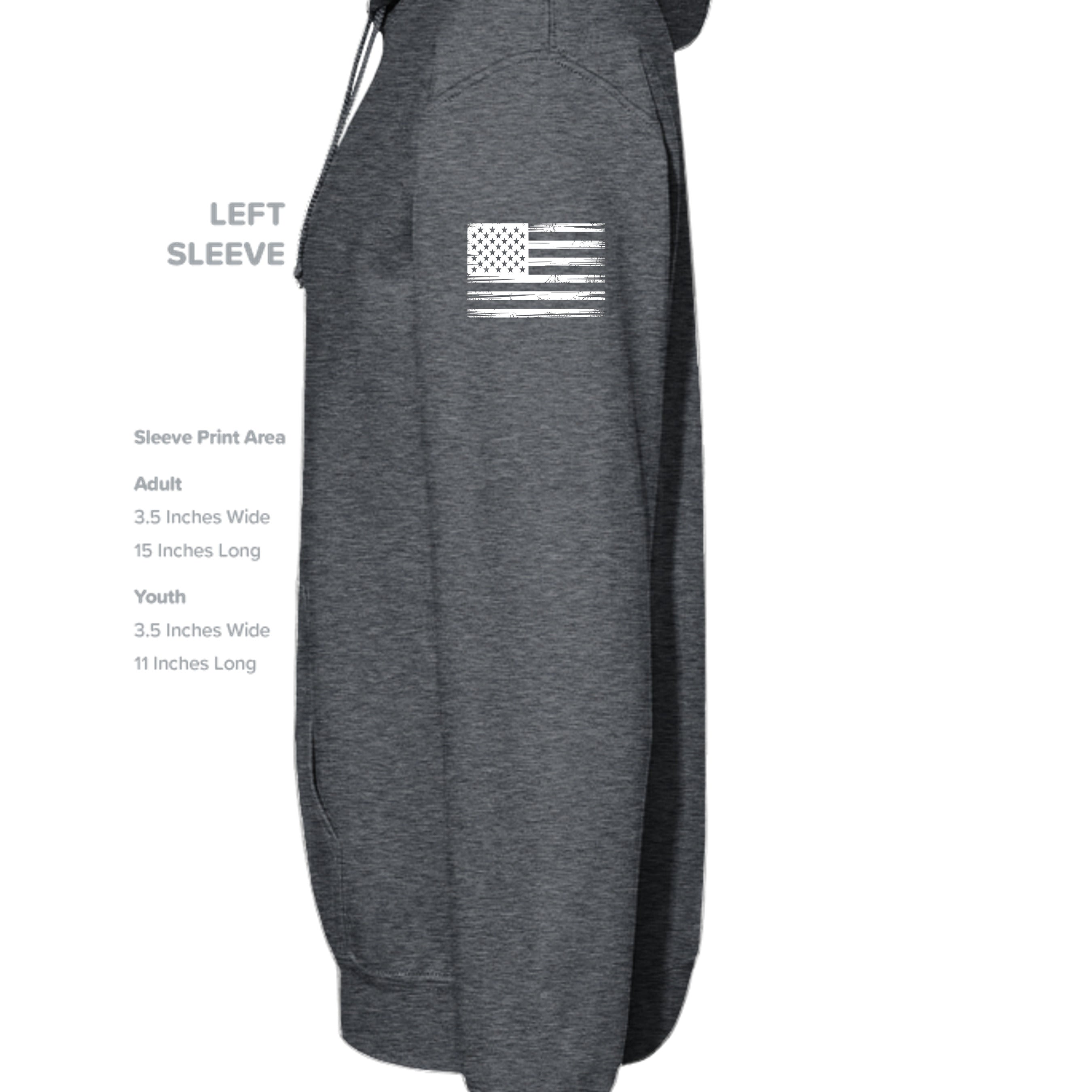 DARK HEATHER - G185 - SLEEVE_LEFT
