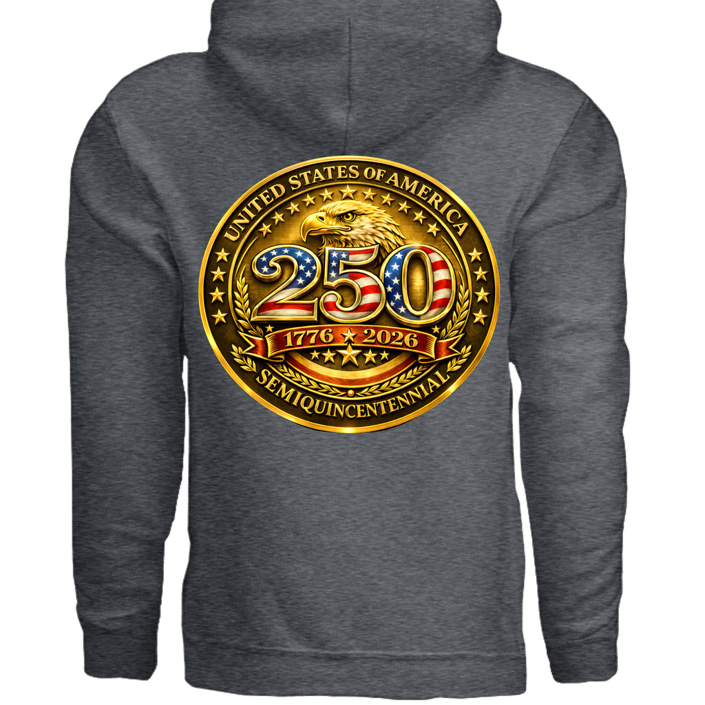 DARK HEATHER - G185 - BACK