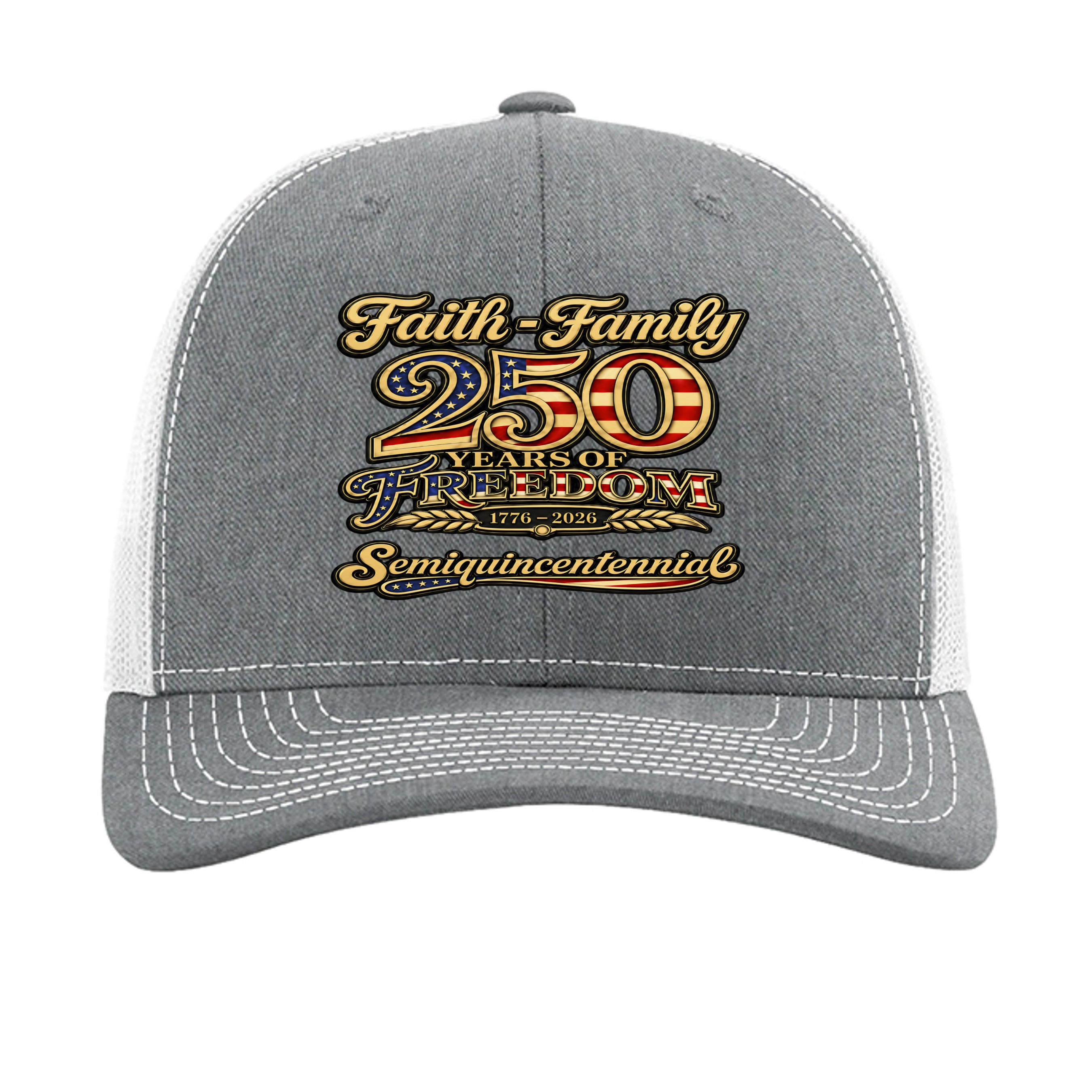 Heather Grey/ White - 112 - FRONT