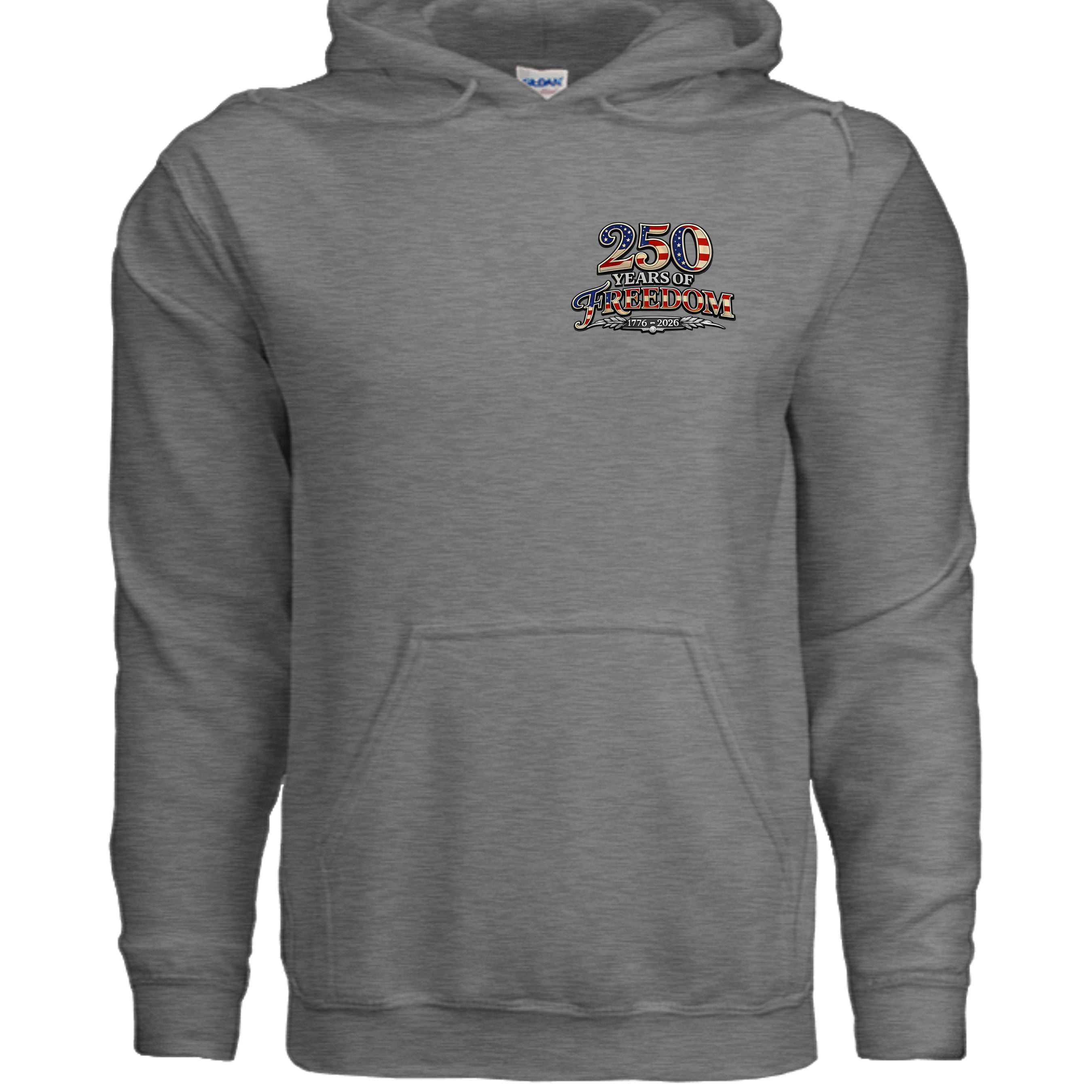 GRAPHITE HEATHER - G185 - FRONT