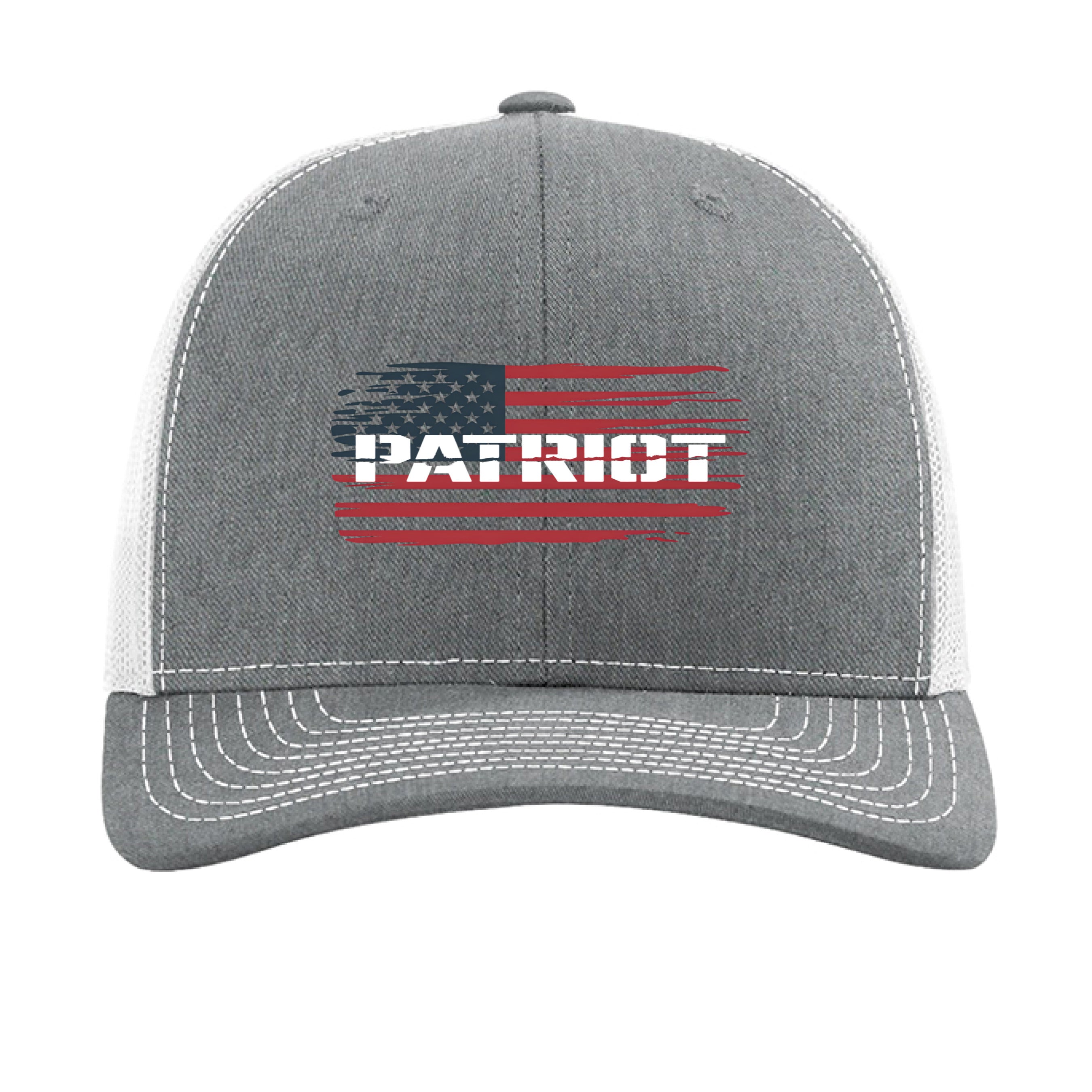 Heather Grey/ White - FRONT