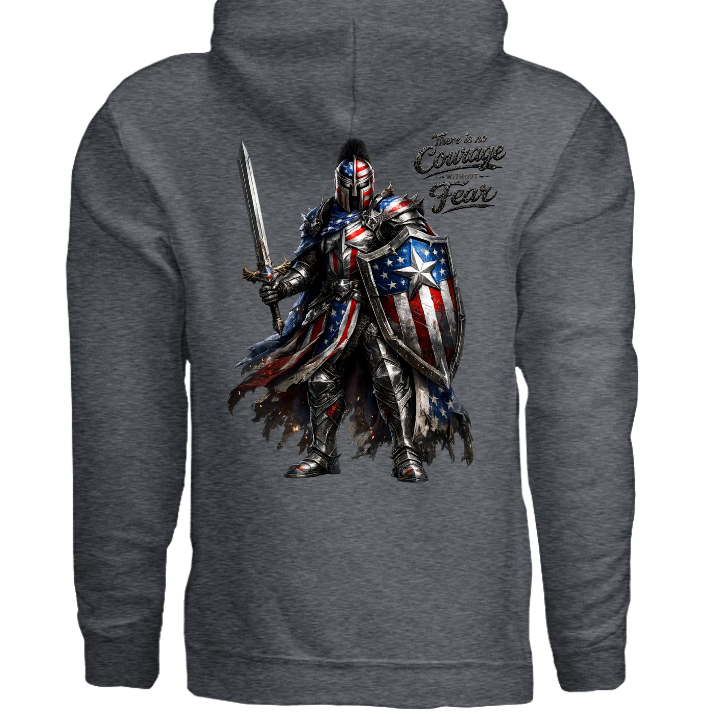 DARK HEATHER - G185 - BACK