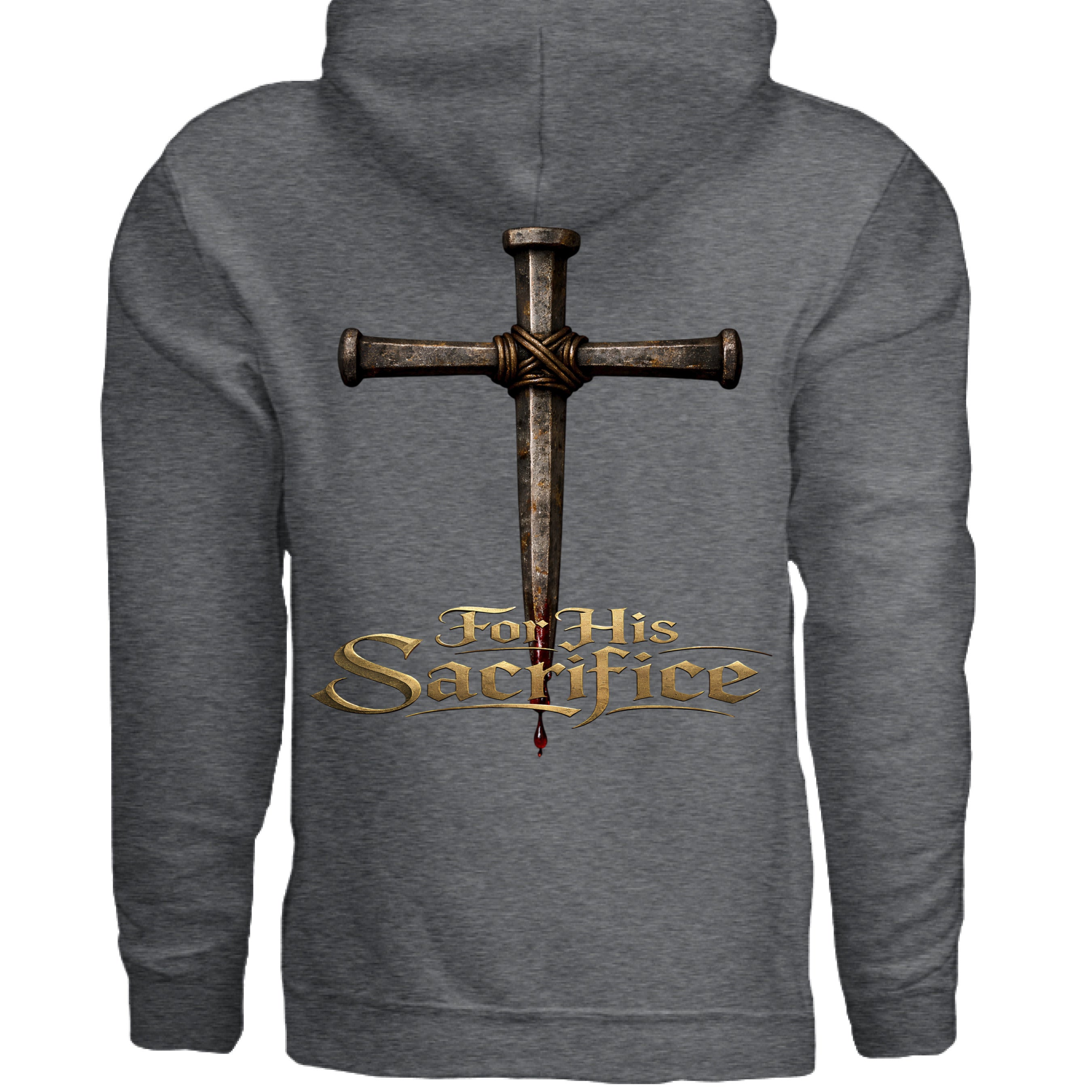 DARK HEATHER - BACK