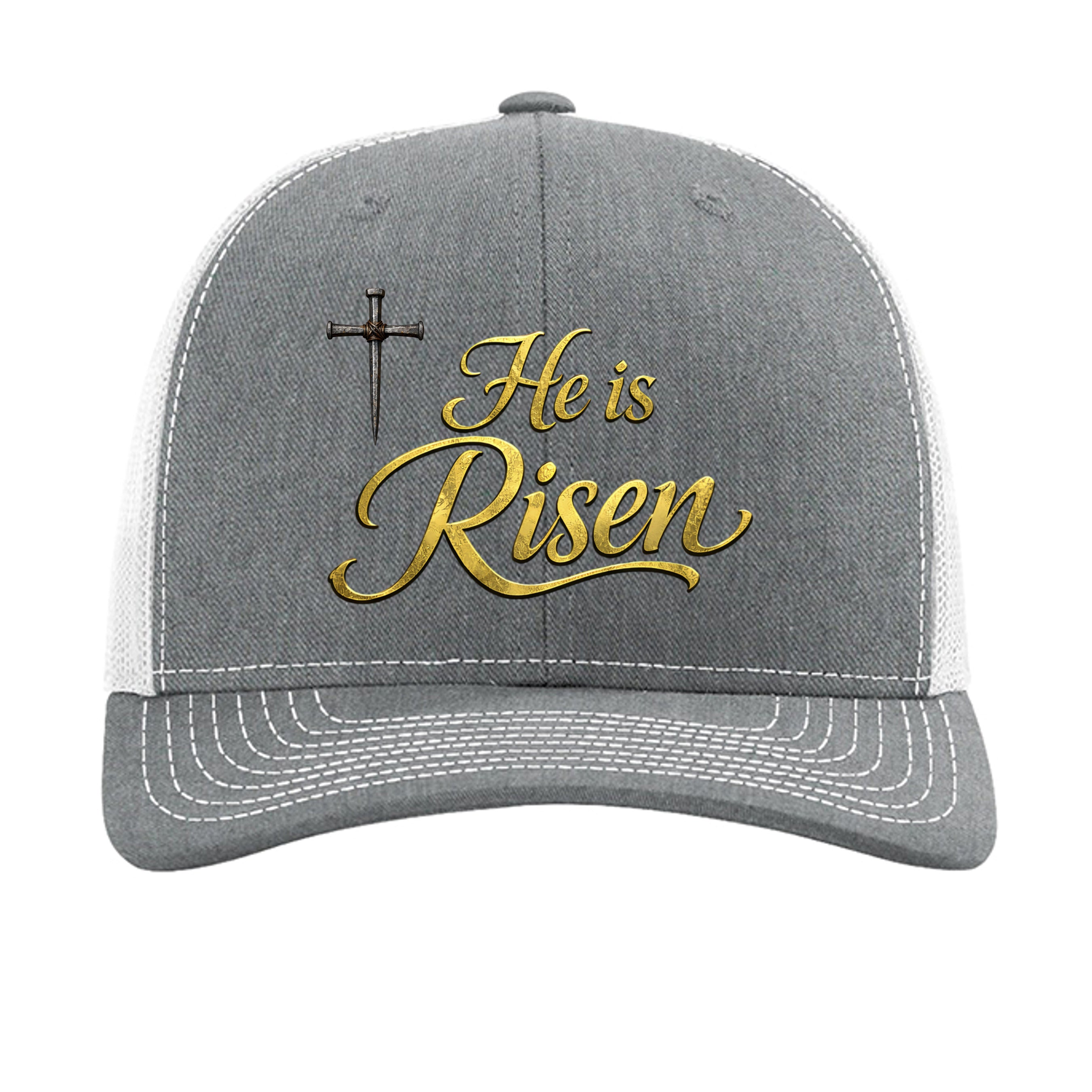Heather Grey/ White - 112 - FRONT