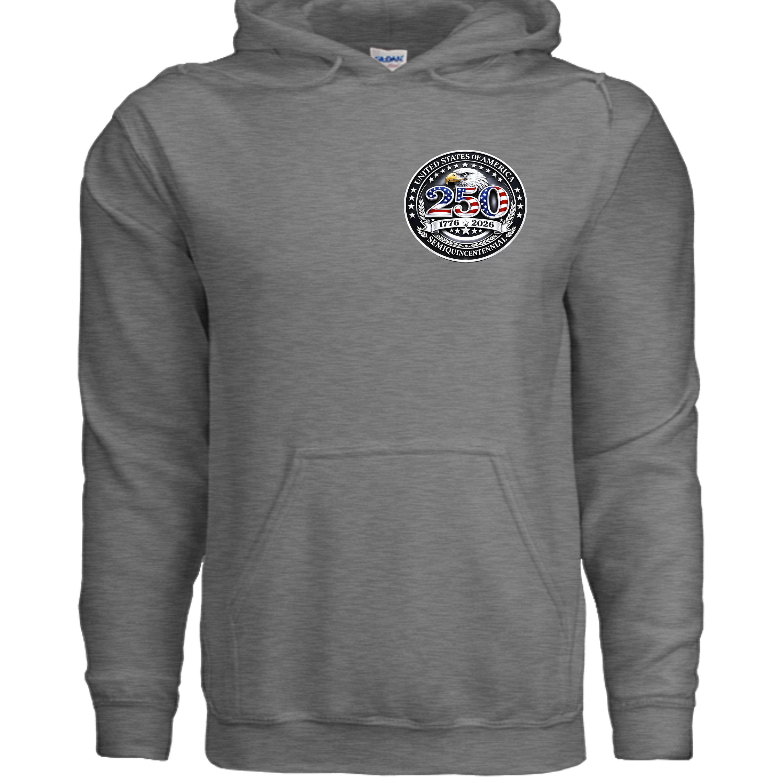 GRAPHITE HEATHER - G185 - FRONT