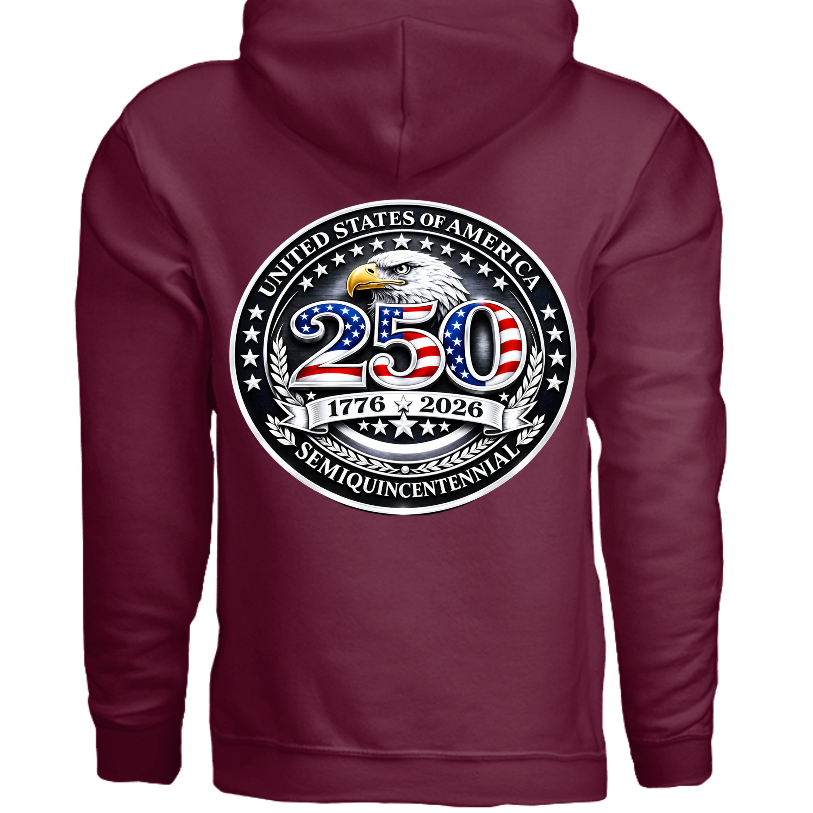 MAROON - G185 - BACK