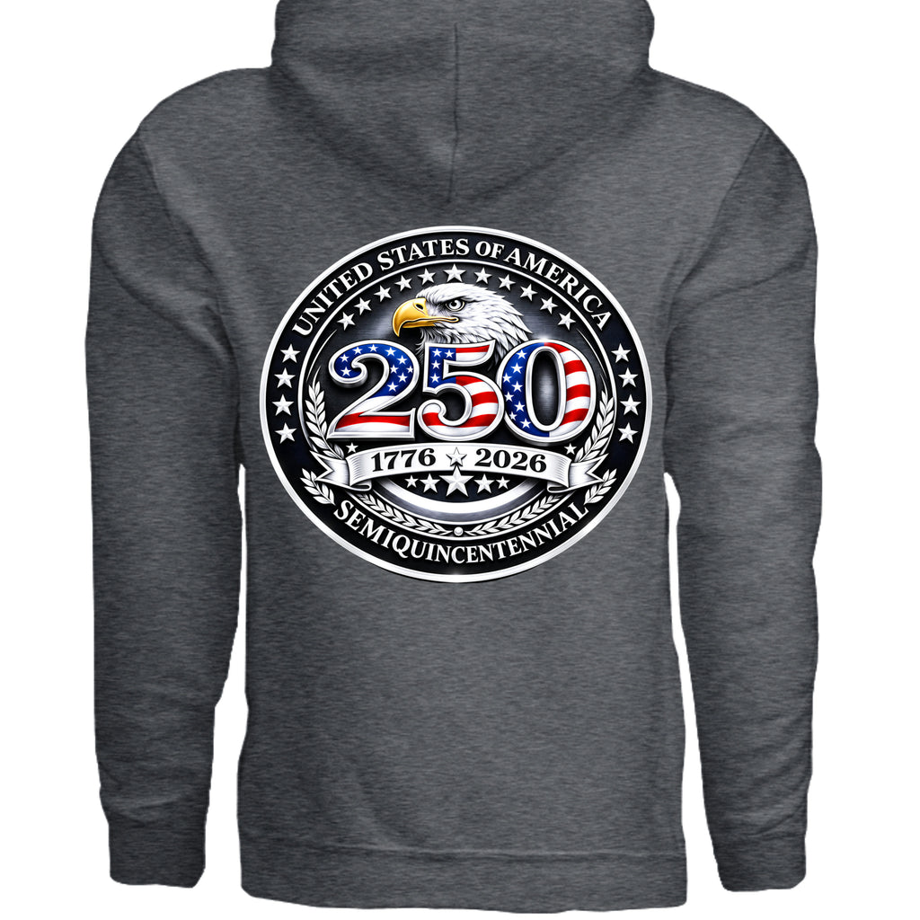 DARK HEATHER - G185 - BACK