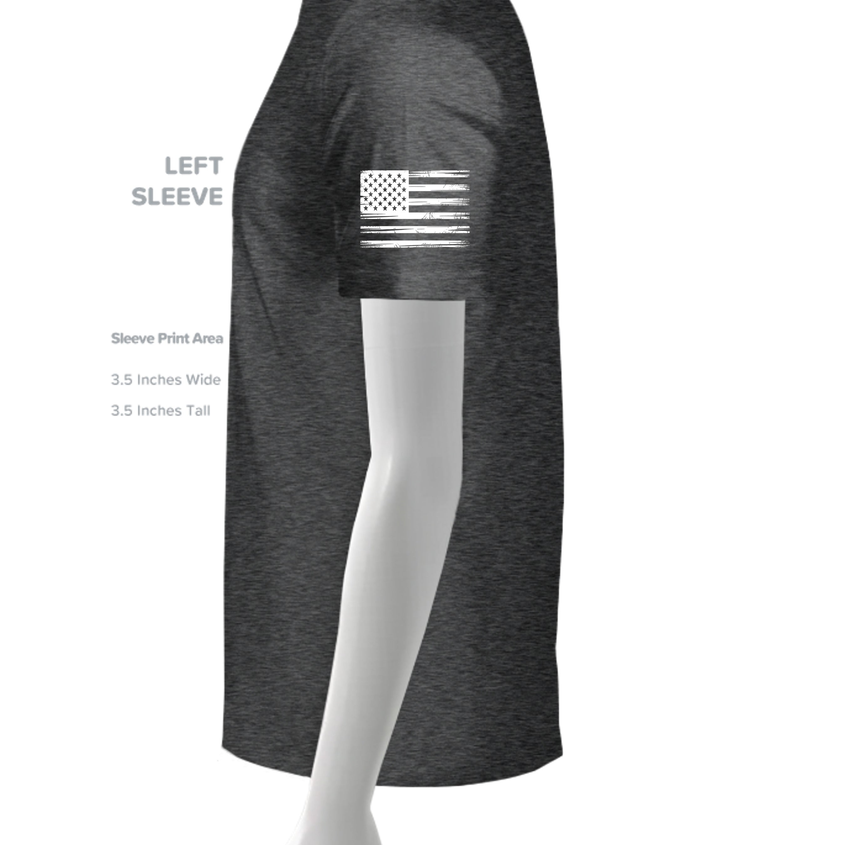 DARK HEATHER - G500 - SLEEVE_LEFT