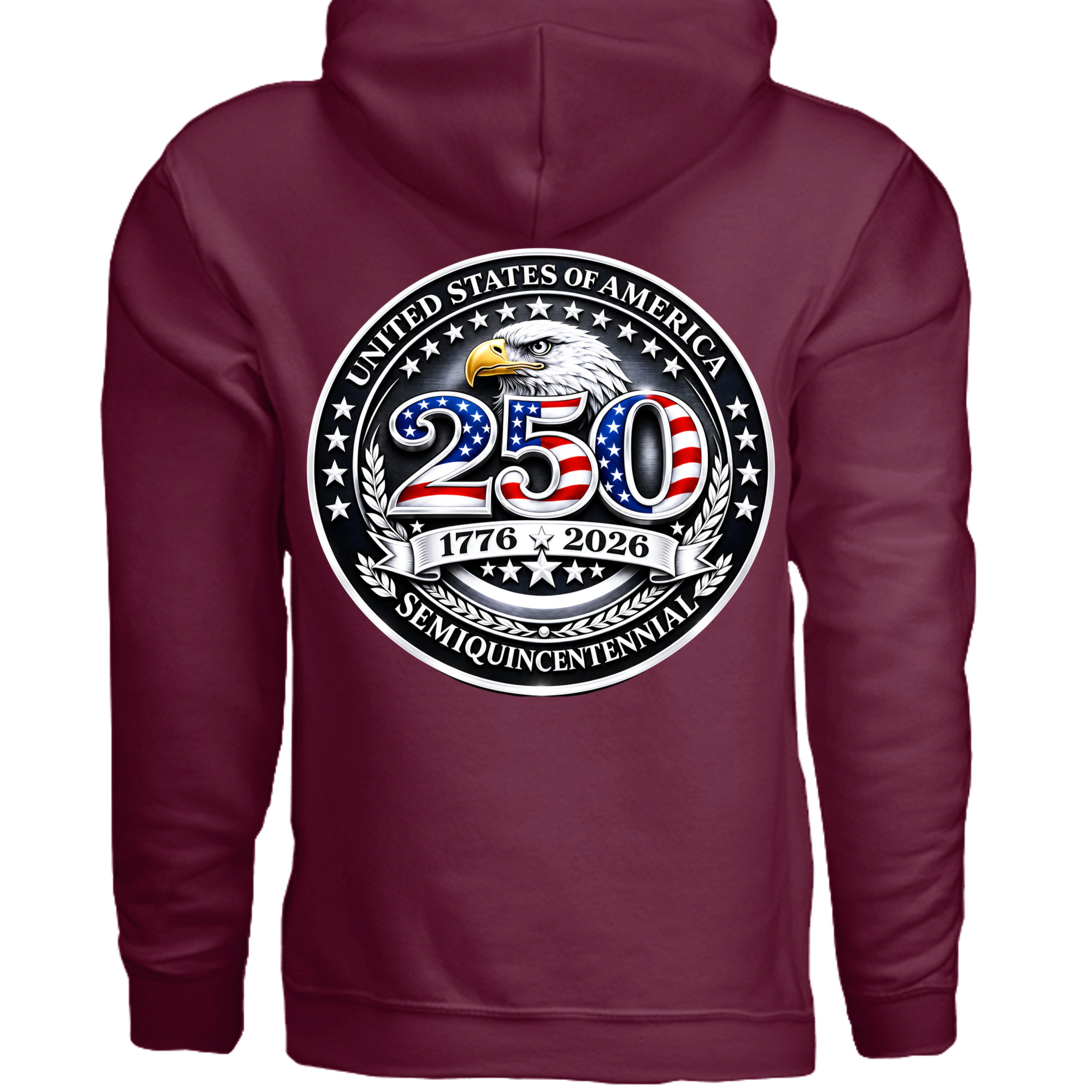 MAROON - G185 - BACK
