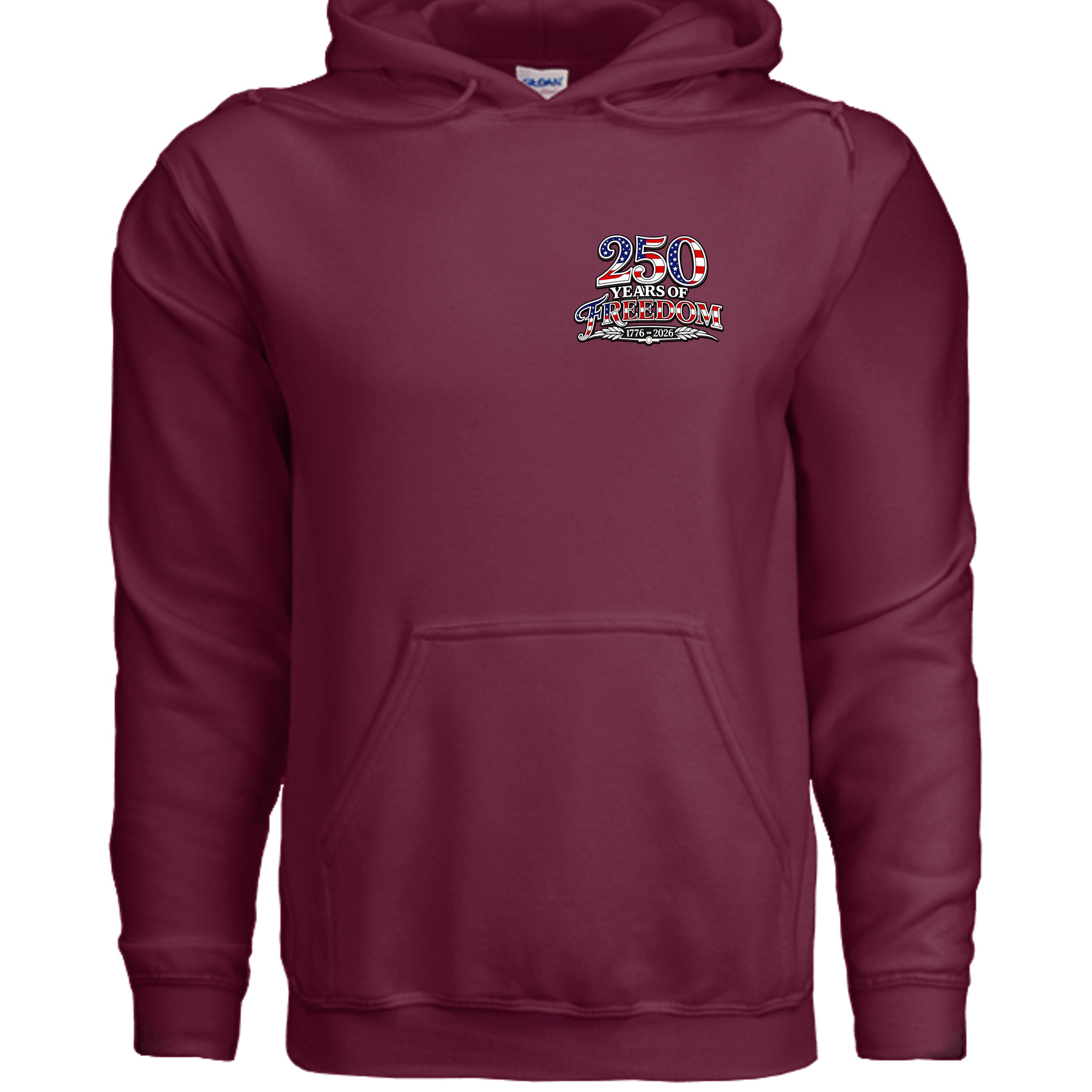 MAROON - G185 - FRONT